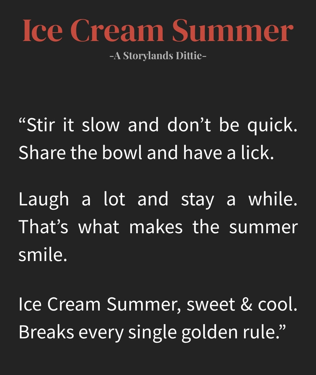 Ice Cream Summer Dittie