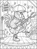 Angus Thundercluck Colour In