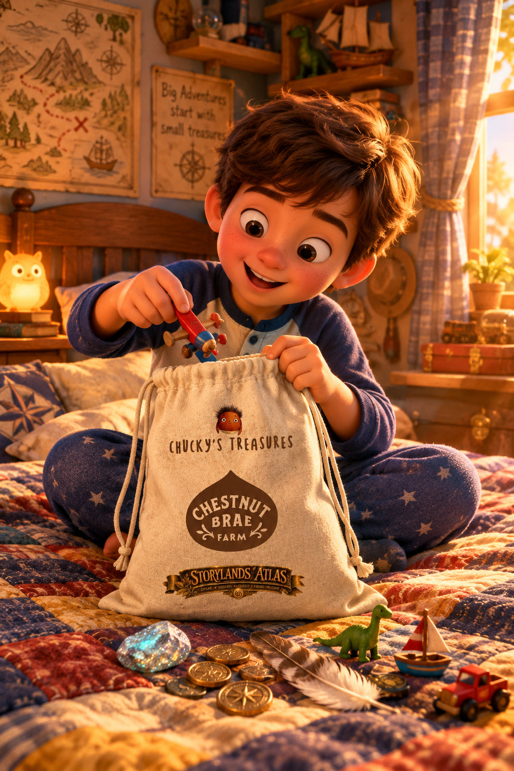 Chestnut Brae Treasure Bag